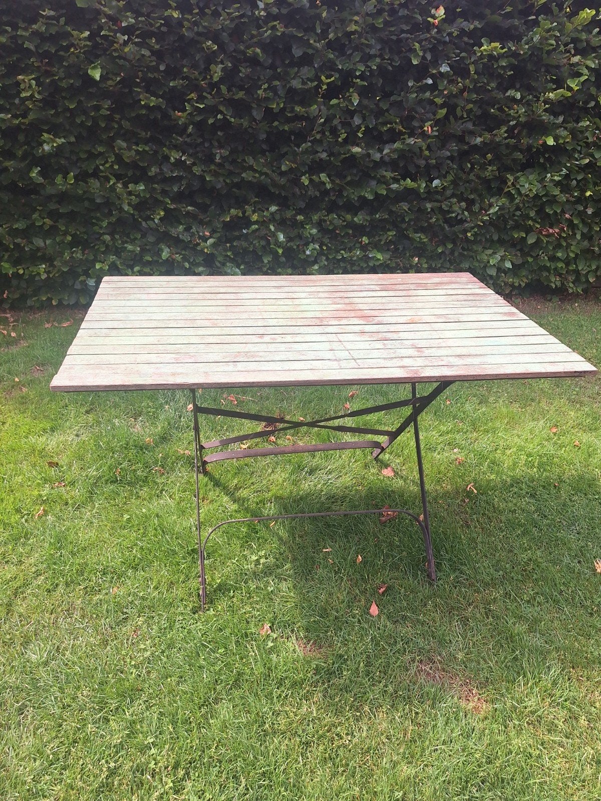tuintafel, Ophalen, Gebruikt, Rechthoekig