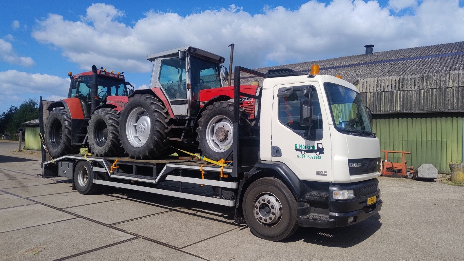 Tractor transport oprijwagen!, Met chauffeur, Verhuiswagen of Bestelauto
