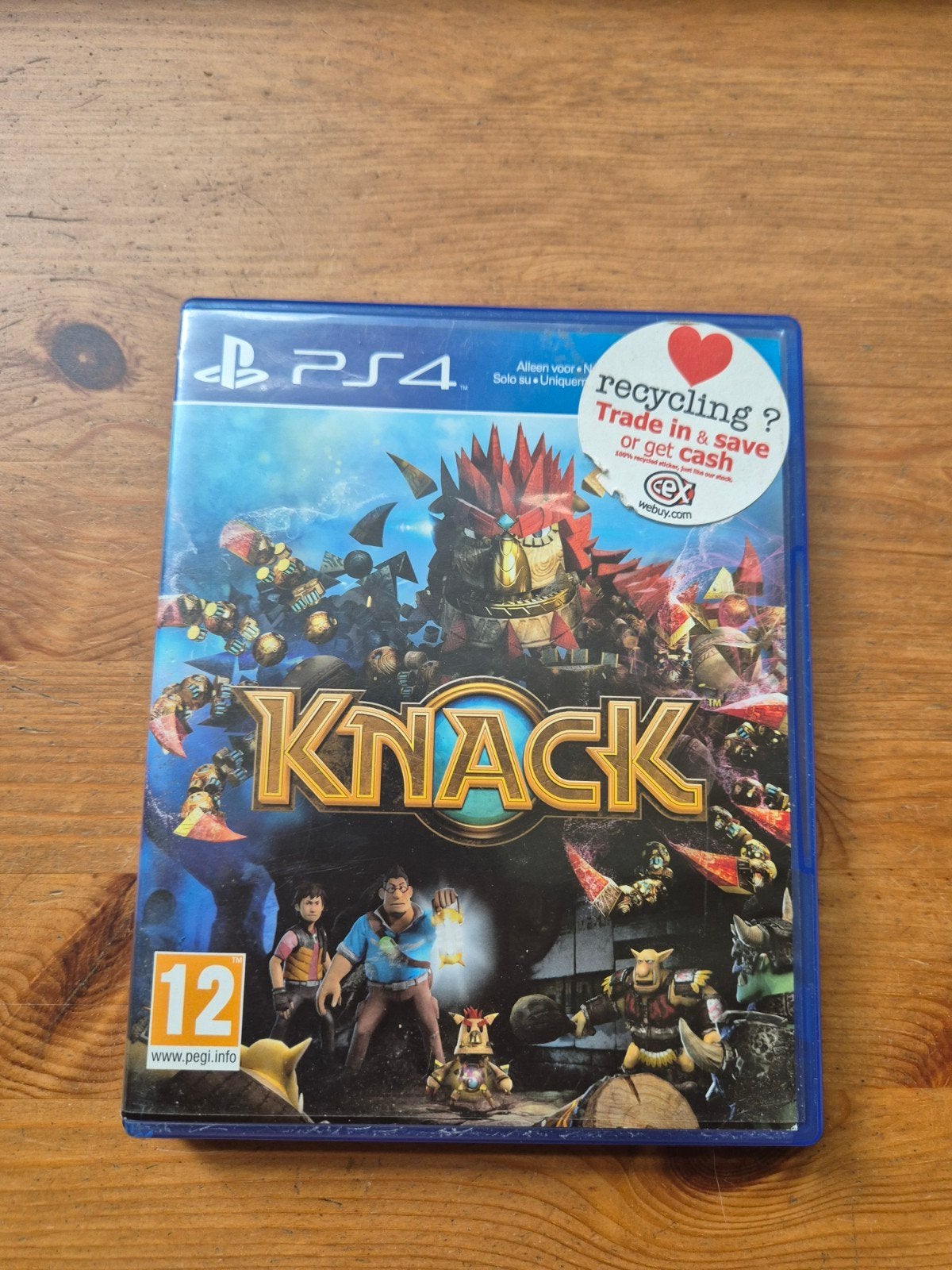 PS4 spel Knack playstation, Spelcomputers en Games, Games | Sony PlayStation 4, 1 speler, Ophalen of Verzenden