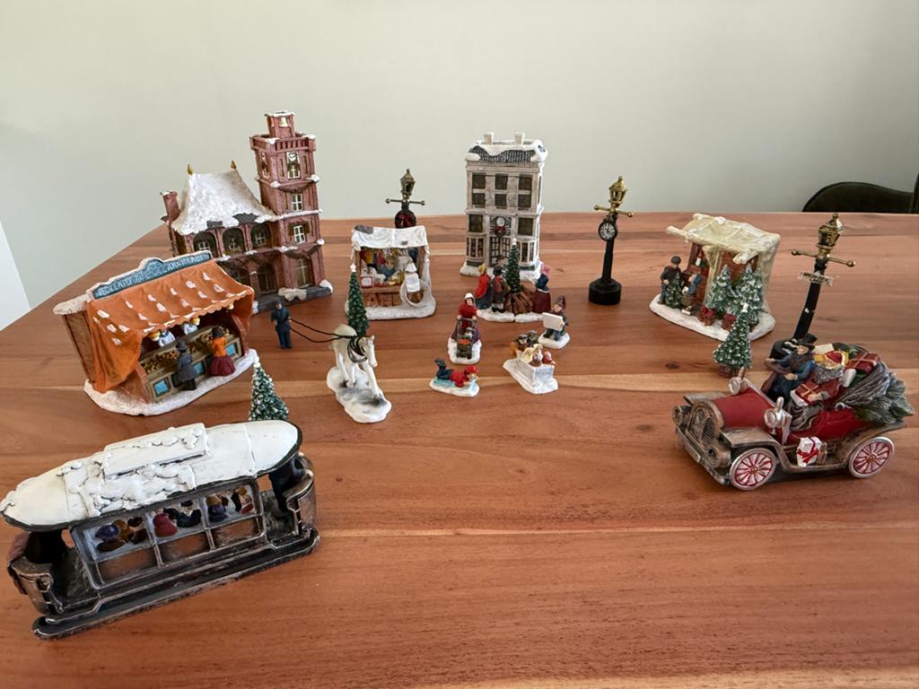 Anton Pieck Kerstdorp Blokker Set, Diversen, Kerst, Ophalen of Verzenden