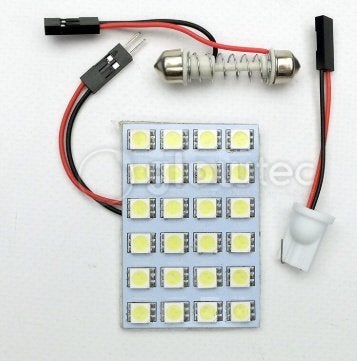 24 LED SMD Paneel 12V Volt Auto Boot Trailer Camper 29x43, Ophalen of Verzenden, Zo goed als nieuw