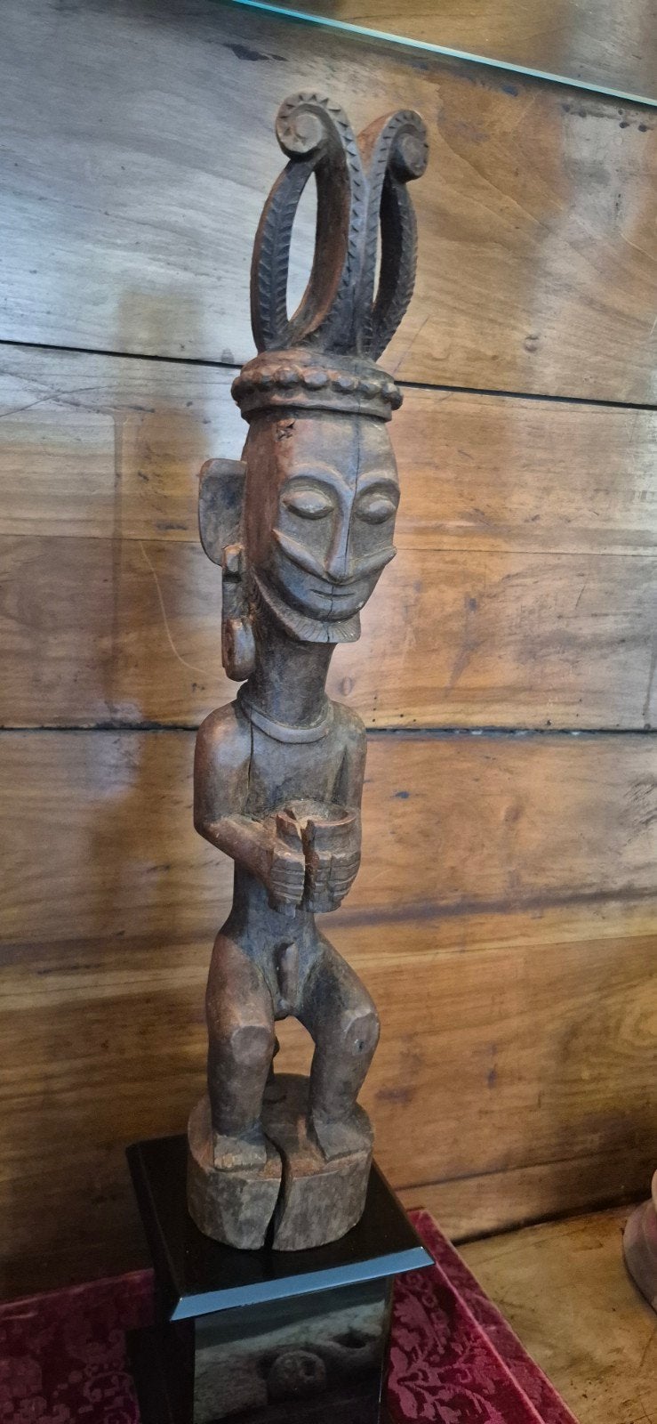 oud beeld nias ? papua ? dayak ? borneo oceanie tribaal, Ophalen of Verzenden