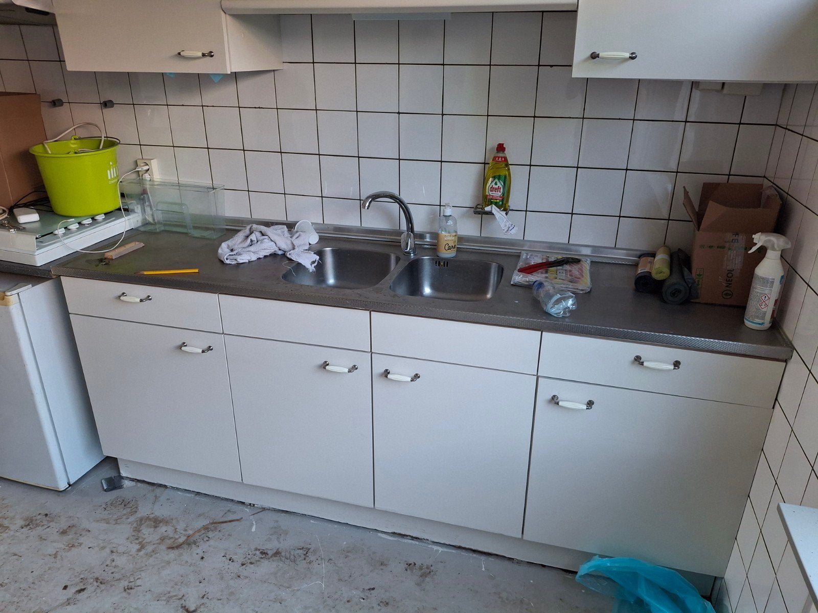 Mooie prima keuken, eventueel voor in de schuur of klus huis, Huis en Inrichting, Keuken | Complete keukens, Ophalen, Gebruikt