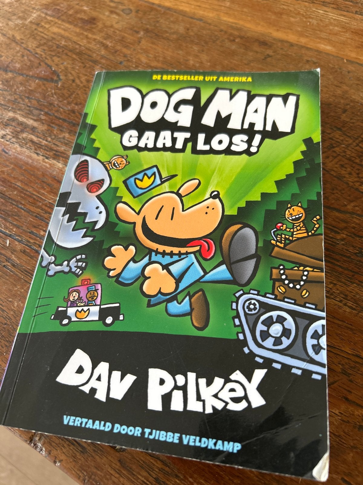 Dog Man Gaat Los! - Dav Pilkey, Ophalen, Gelezen, Fictie