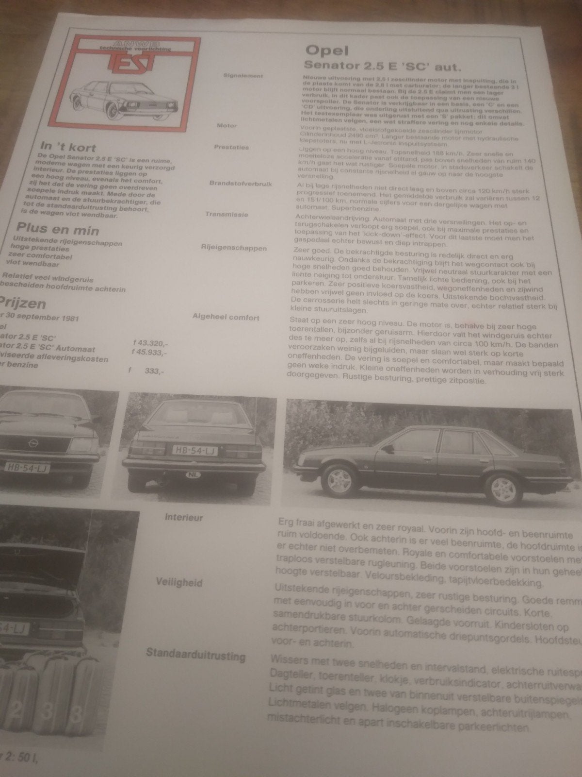 opel Senator, Ophalen of Verzenden, Zo goed als nieuw, Opel