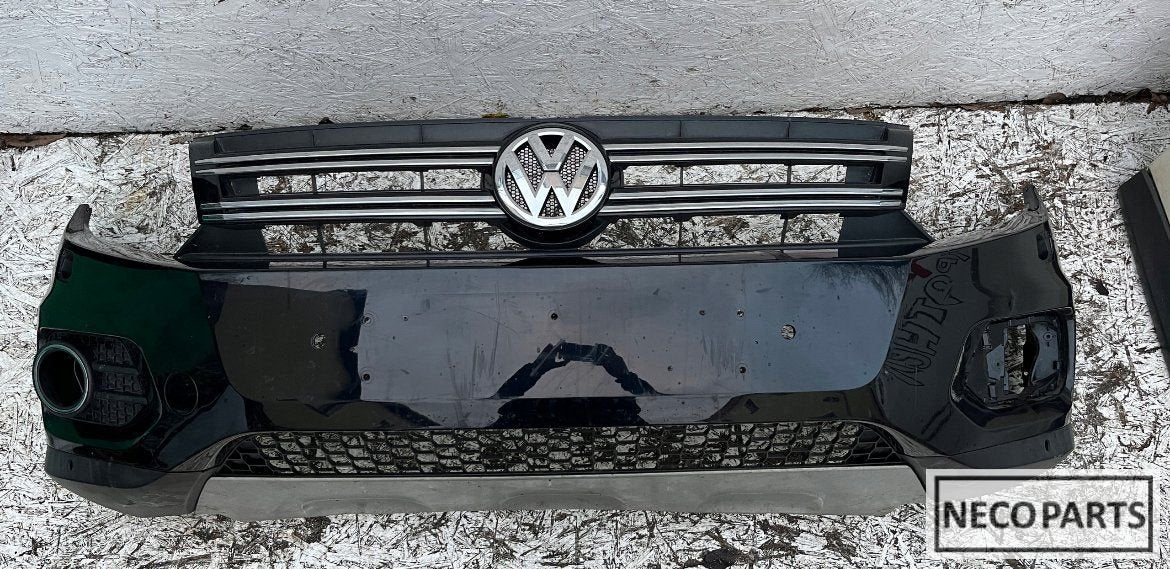 VW 5N TIGUAN CROSSLIFT VOORBUMPER ORIGINEEL LEVERBAAR!!, Gebruikt, -, Volkswagen, -