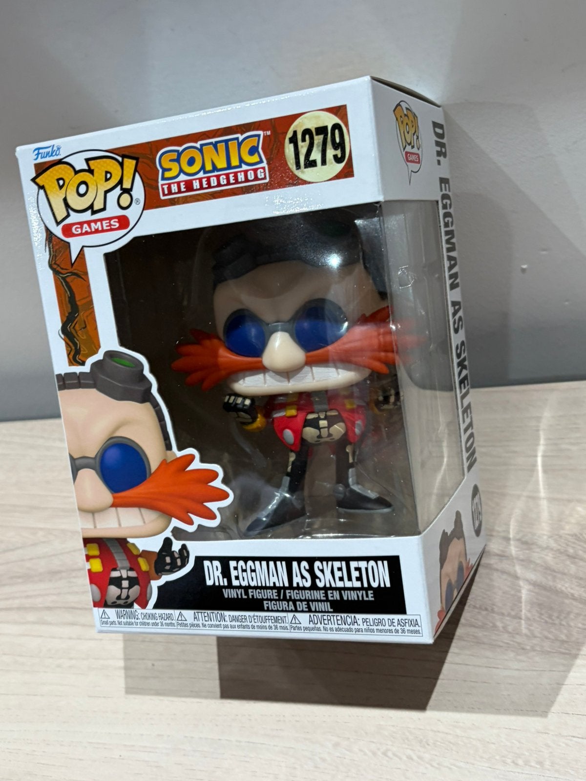 Funko Pop! Sonic #1279 – Dr. Eggman as Skeleton – Halloween, Funko Europe, Ophalen of Verzenden, Zo goed als nieuw, 4th floor, 1 Queen Caroline St, London W6 9YN, Verenigd Koninkrijk