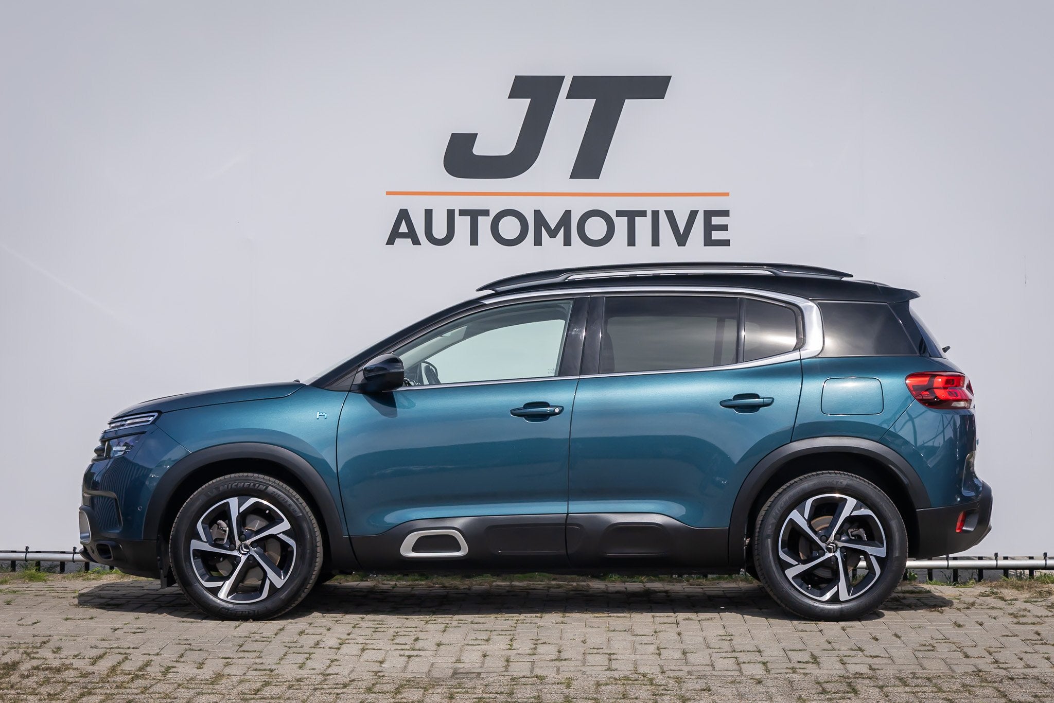 Citroën C5 Aircross 1.6 plug in hyb 225 Shin Half ledere be, Gebruikt, Euro 6, 4 cilinders, Automatische klimaatregeling