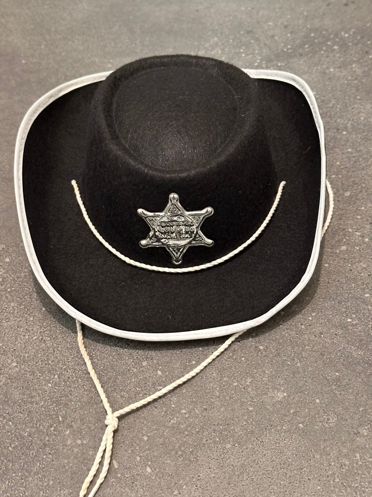Cowboy hoed met sheriff ster, Ophalen of Verzenden, Jongen of Meisje