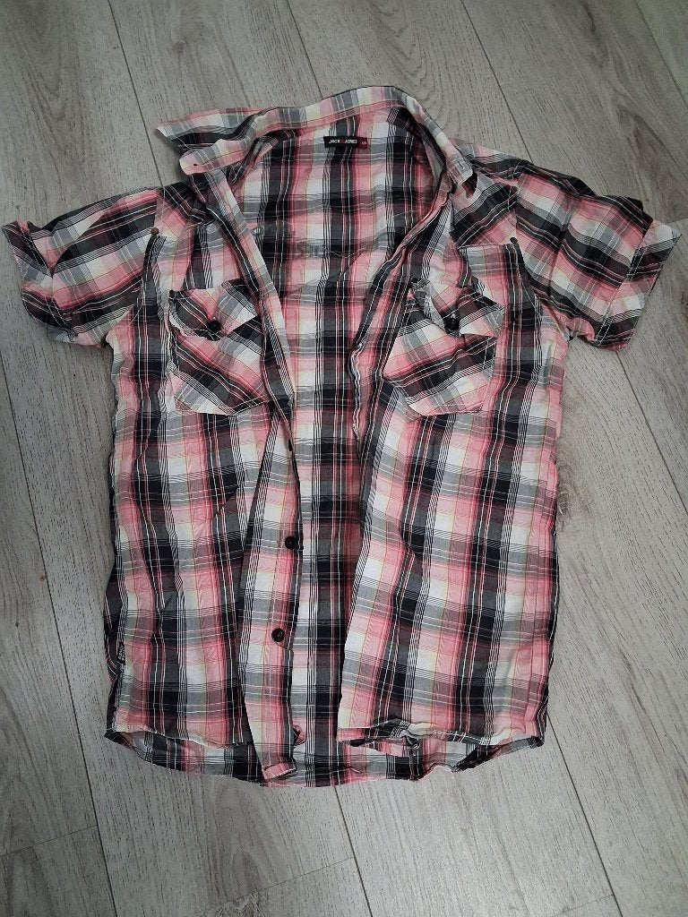 Jack & Jones Blouse Maat S, Kleding | Heren, Overhemden, Halswijdte 38 (S) of kleiner, Ophalen of Verzenden, Roze, Gedragen
