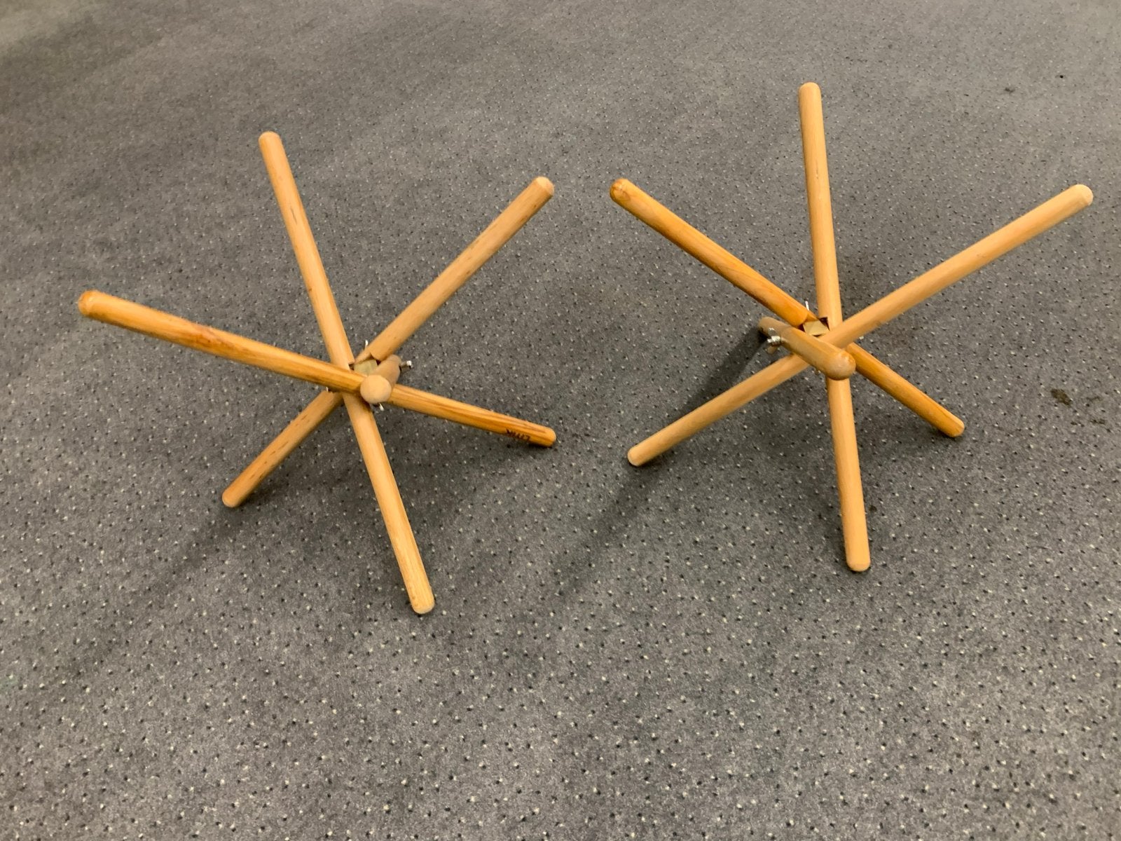 Set van 2 pauken/Timpani/Drum Stands -Aanpasbaar & Opvouwbaa, Ophalen, Gebruikt