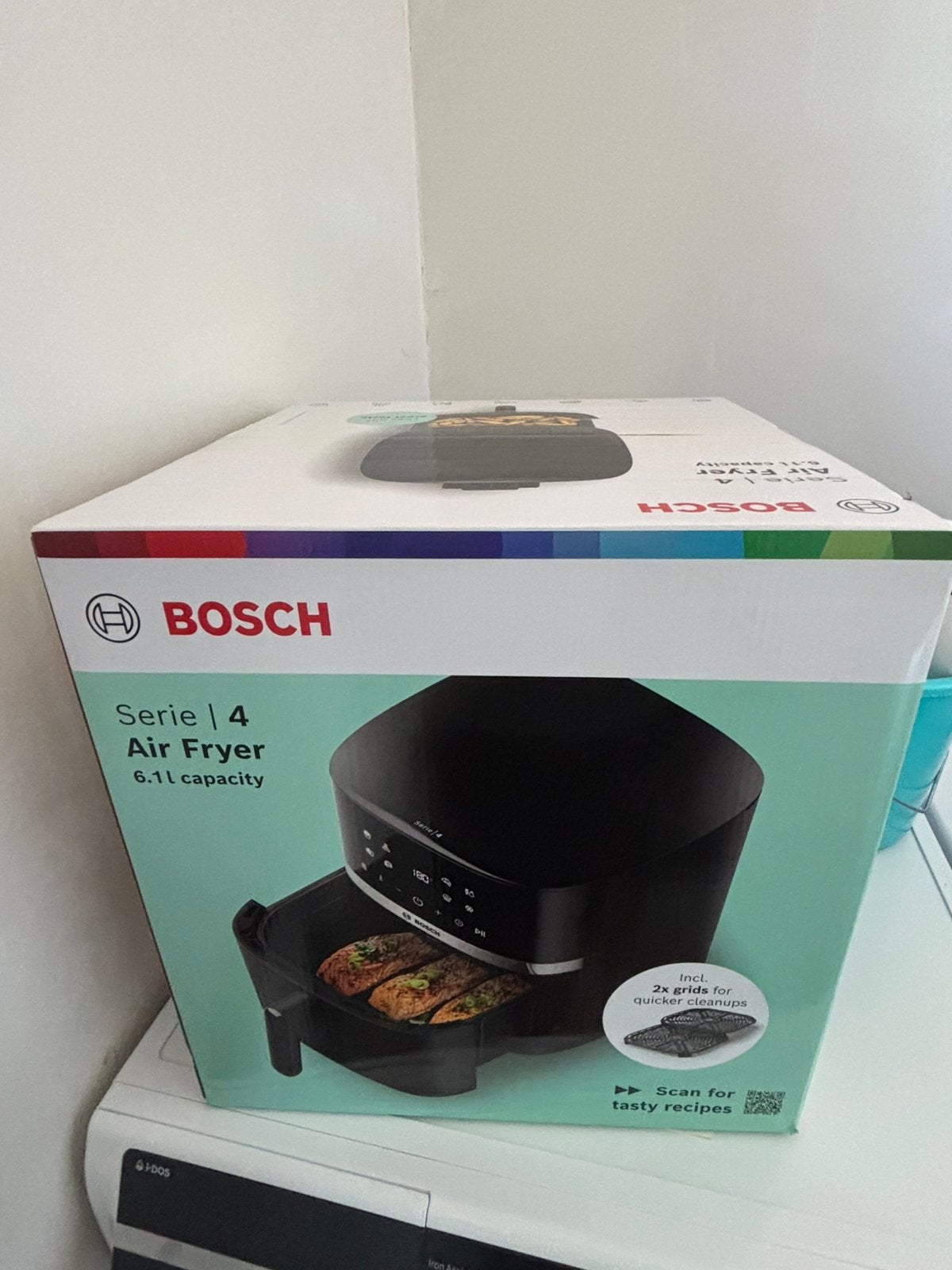 Bosch airfryer serie 4 nieuw in doos, Ophalen of Verzenden, Nieuw