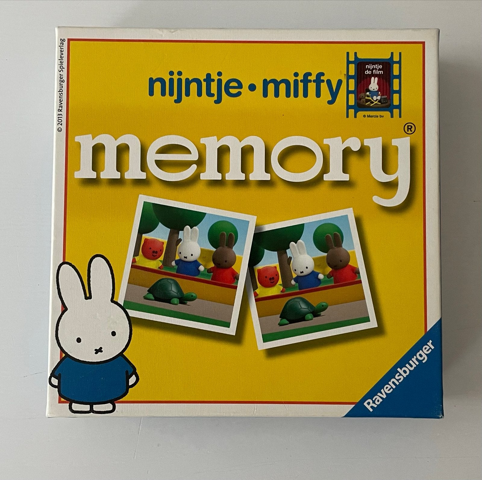Nijntje & Miffy Memory spel van Ravensburger (nieuwstaat), Ophalen of Verzenden, 10 tot 50 stukjes, Nieuw, 2 tot 4 jaar
