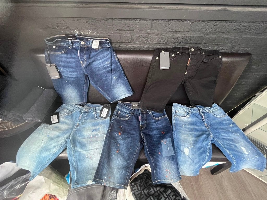 Dsquared korte jeans, Ophalen of Verzenden, Nieuw, Blauw, Overige jeansmaten