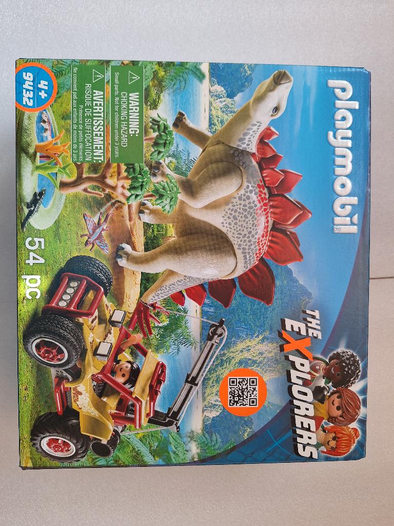 Playmobil, The Explorers, 9432, dinosaurus, stegadon, Ophalen of Verzenden, Nieuw, Complete set