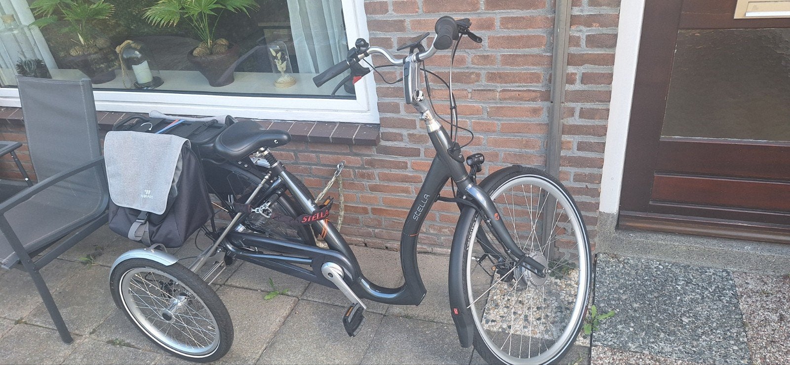 Elektrische Stella 3-wiel fiets - Comfortabel en stabiel, Fietsen en Brommers, Fietsen | Driewielfietsen, Ophalen, Zo goed als nieuw