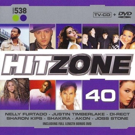 538 Hitzone deel 40  Originele CD+DVD Nieuw, Ongebruikt., Ophalen of Verzenden, Boxset