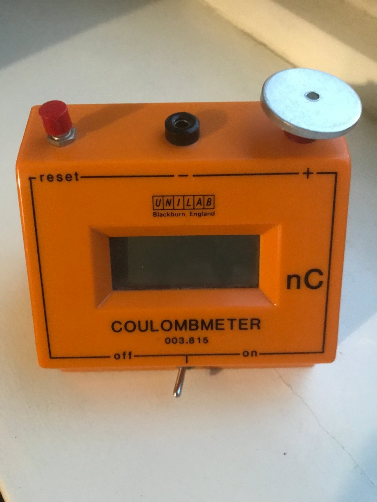 Coulomb meter / electrische lading, Antiek en Kunst, Ophalen of Verzenden