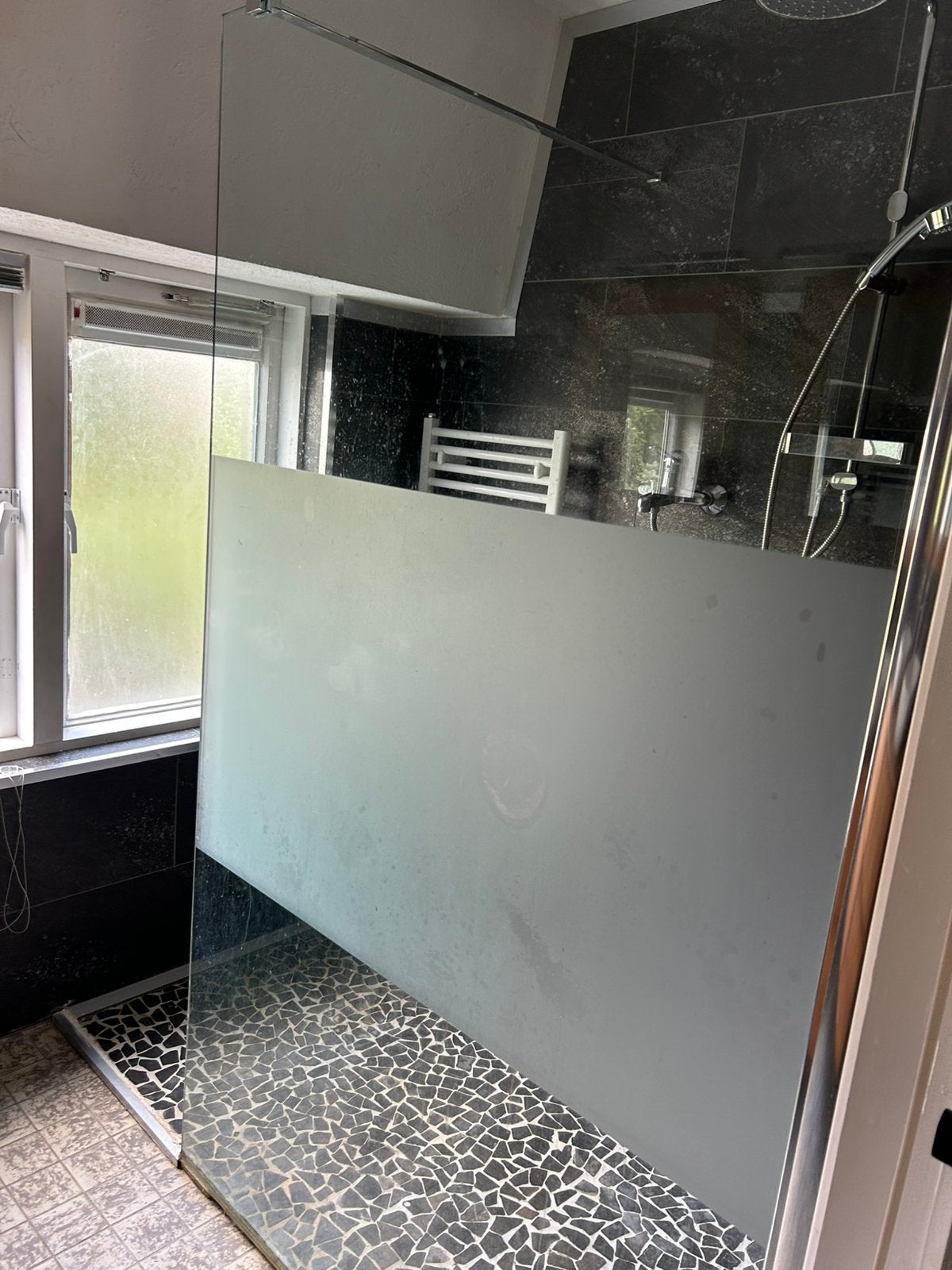Douchewand, douchekraan, Huis en Inrichting, Badkamer | Complete badkamers, Ophalen, Gebruikt