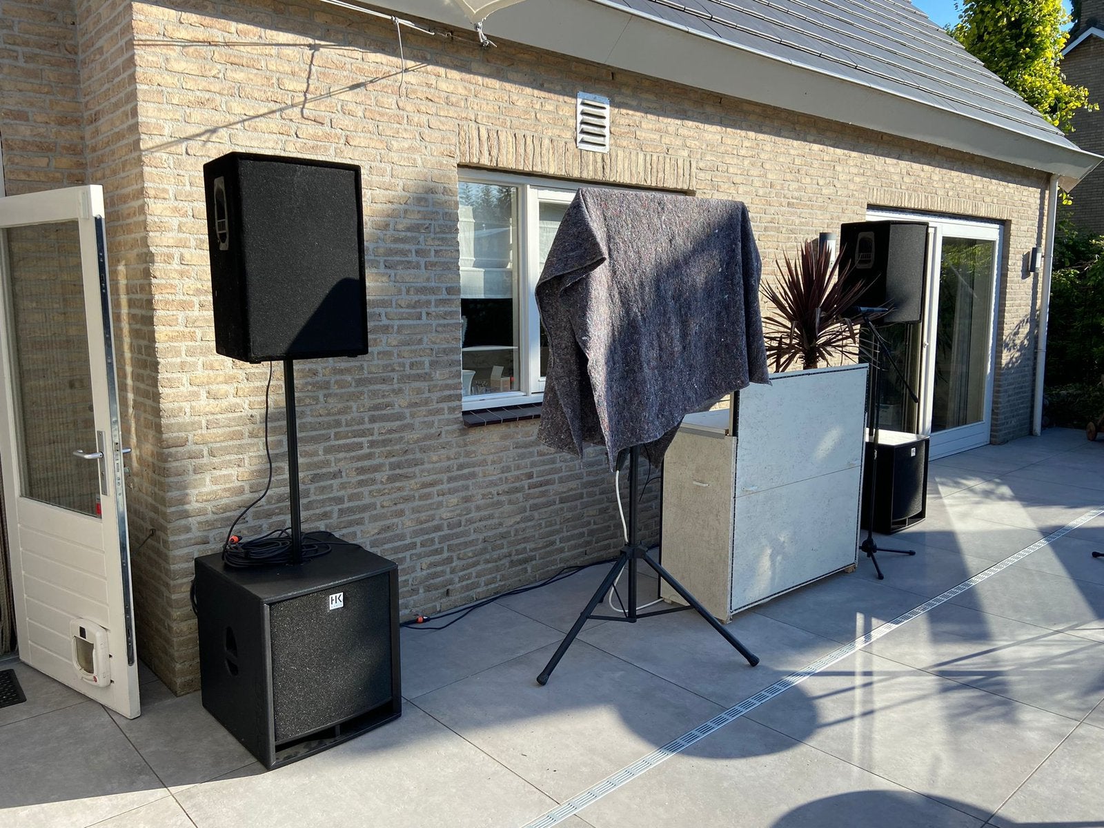 HK Audio 2x Subwoof 2x Bird Electronics+ 2xverst, Audio, Tv en Foto, Luidsprekers, Gebruikt, Subwoofer, Harman Kardon, Ophalen