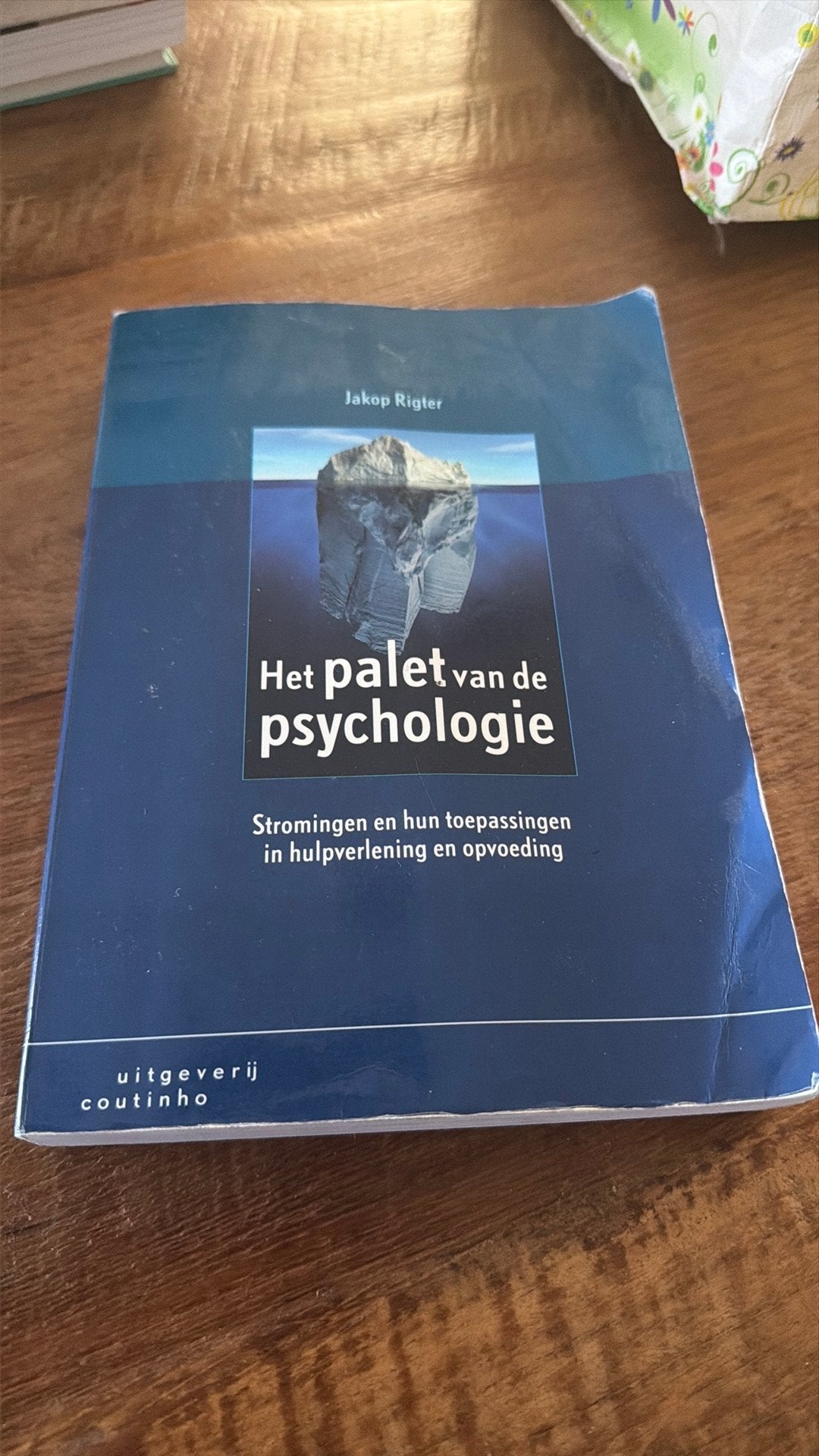 Het palet van de psychologie, Ophalen of Verzenden, Alpha, Zo goed als nieuw, HBO