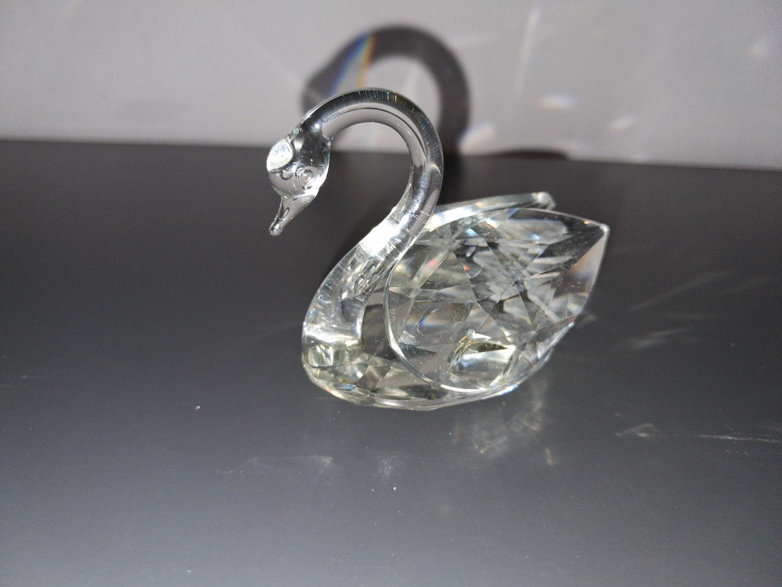 Swarovski Kristallen Zwaan - Elegant Verzamelobject, Verzamelen, Swarovski, Ophalen of Verzenden, Zo goed als nieuw, Figuurtje