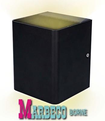 Buitenlamp SmartLife, Up- en Down light, RGB, Warm Wit, Alum, Nedis SmartLife, Minder dan 50 watt, Wandlamp, Netvoeding