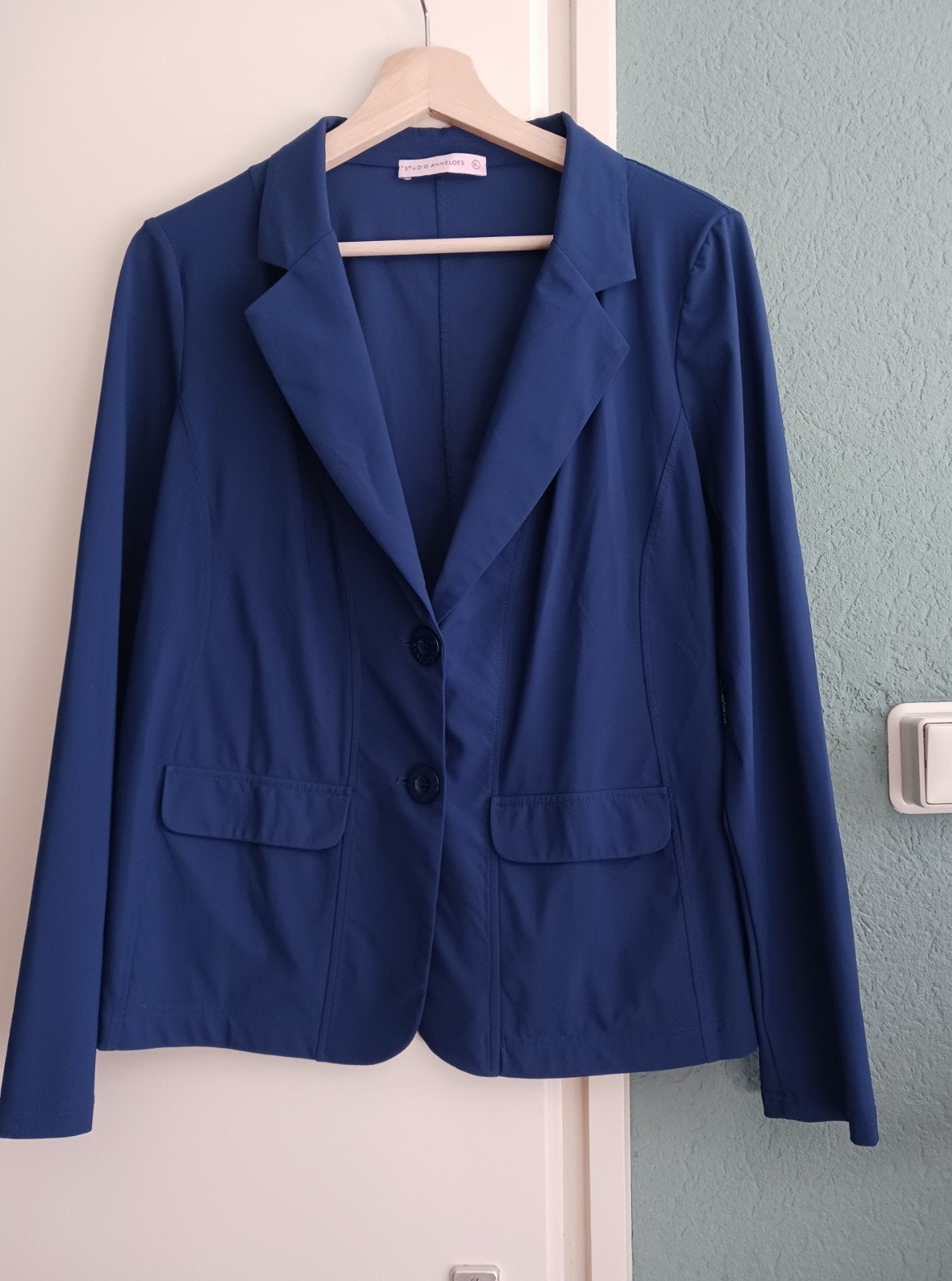 Studio Anneloes blazer, XL, Studio Anneloes, Blauw, Maat 46/48 (XL) of groter, Ophalen of Verzenden
