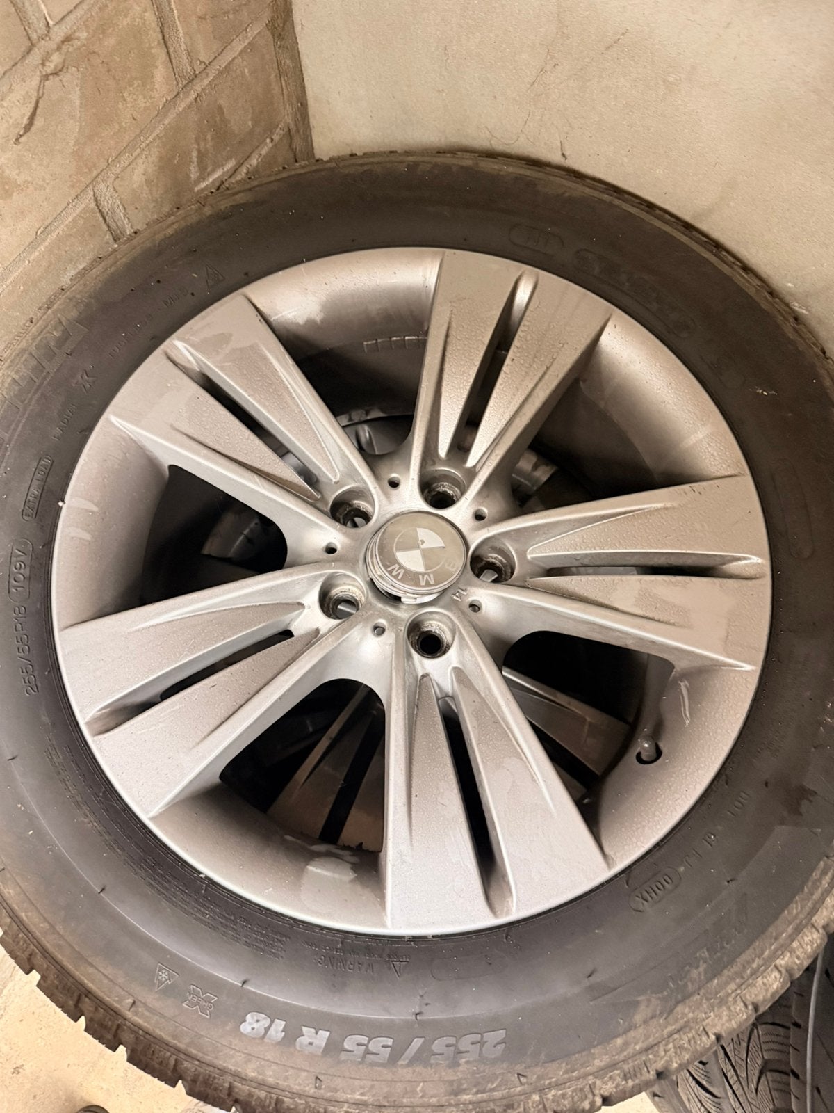 Velgen origineel bmw 5x120 18 inch 255/55R18, 18 inch, Gebruikt, 255 mm, Banden en Velgen