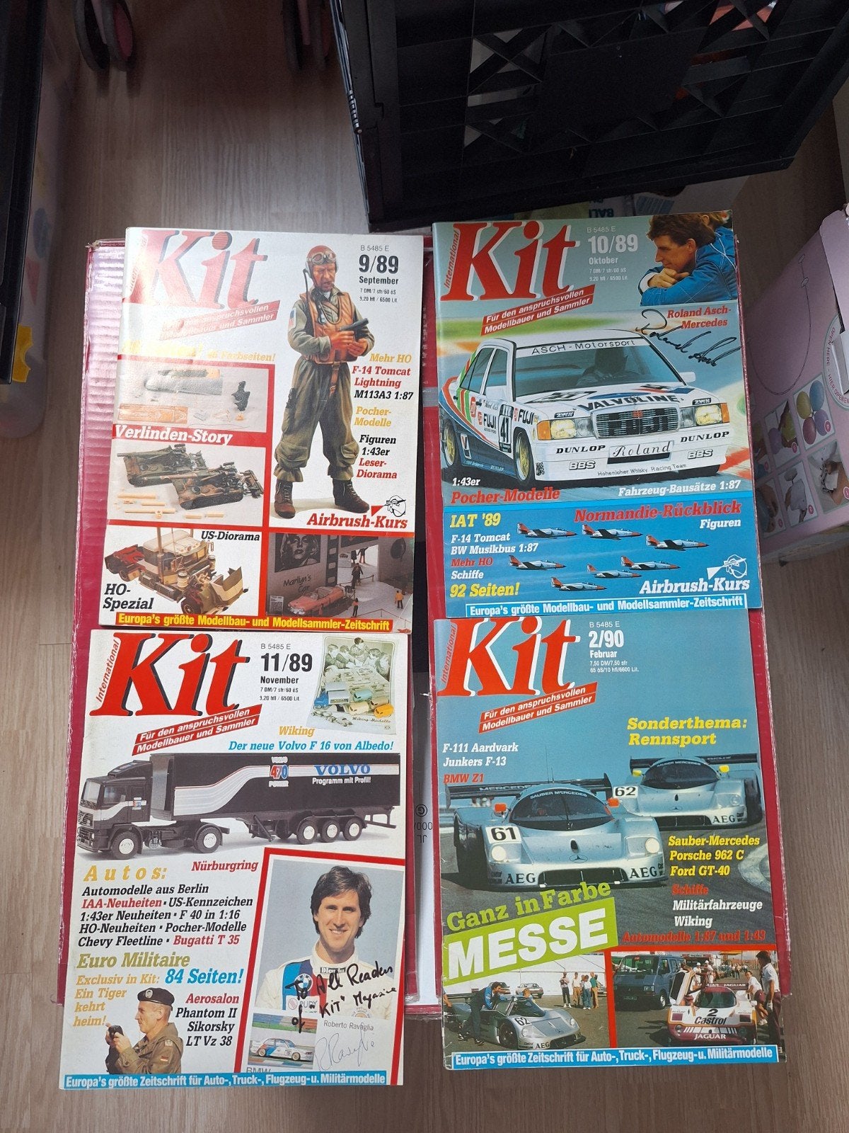 KIT modelbouw magazine van 1989 tm 2001, Ophalen of Verzenden, Gelezen, Overige typen
