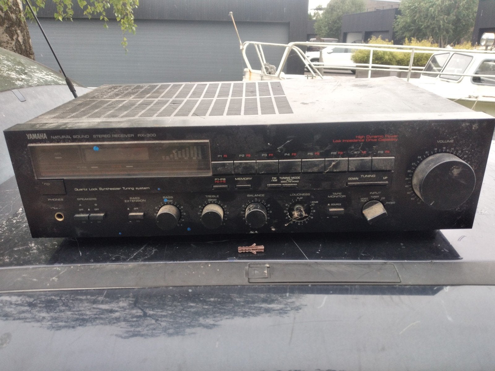 Yamaha Natural Sound Stereo Receiver RX-300, Yamaha, Ophalen of Verzenden, Niet werkend, Minder dan 60 watt