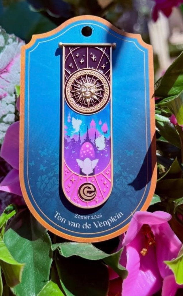 Efteling Zomer Pin 3, Ton van de Venplein, Nieuw op kaartje, Ophalen of Verzenden, Nieuw, Overige onderwerpen, Speldje of Pin