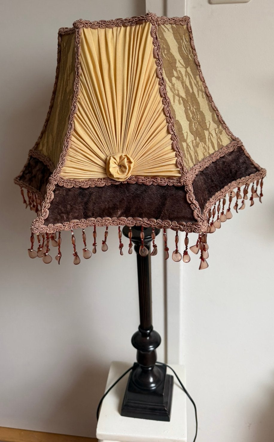 Grote baroque lamp, Ophalen