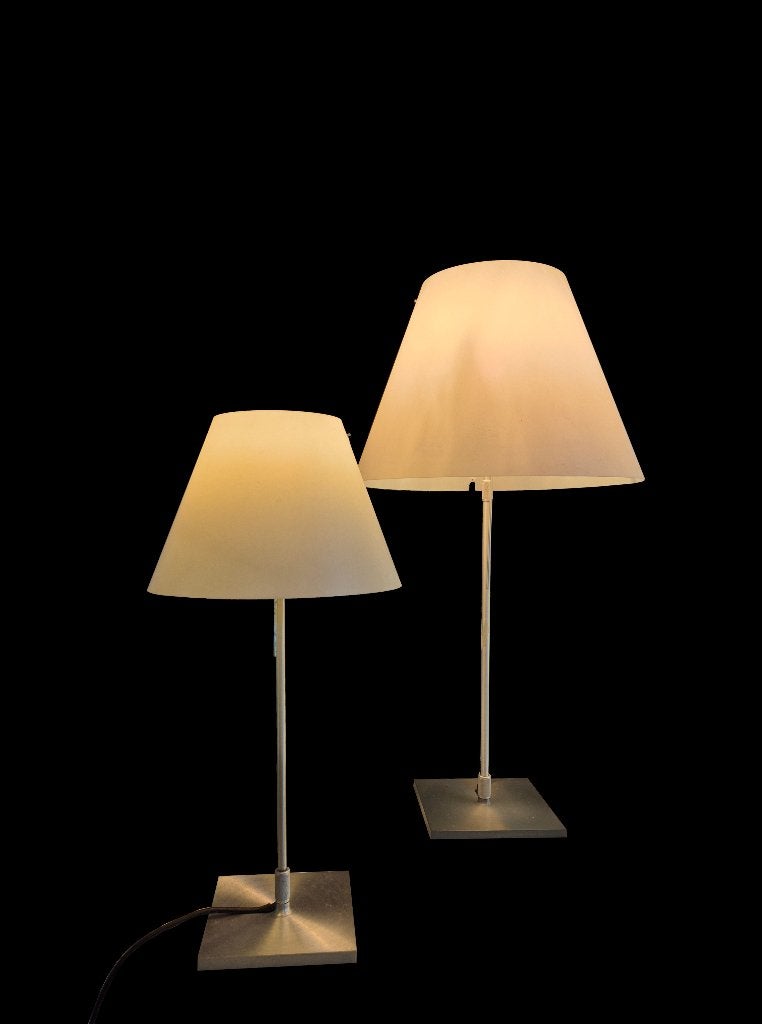 Prachtige dimbare Luceplan Costanza D13 design tafellamp, Ophalen, Verstelbaar, Gebruikt, E14 (klein)