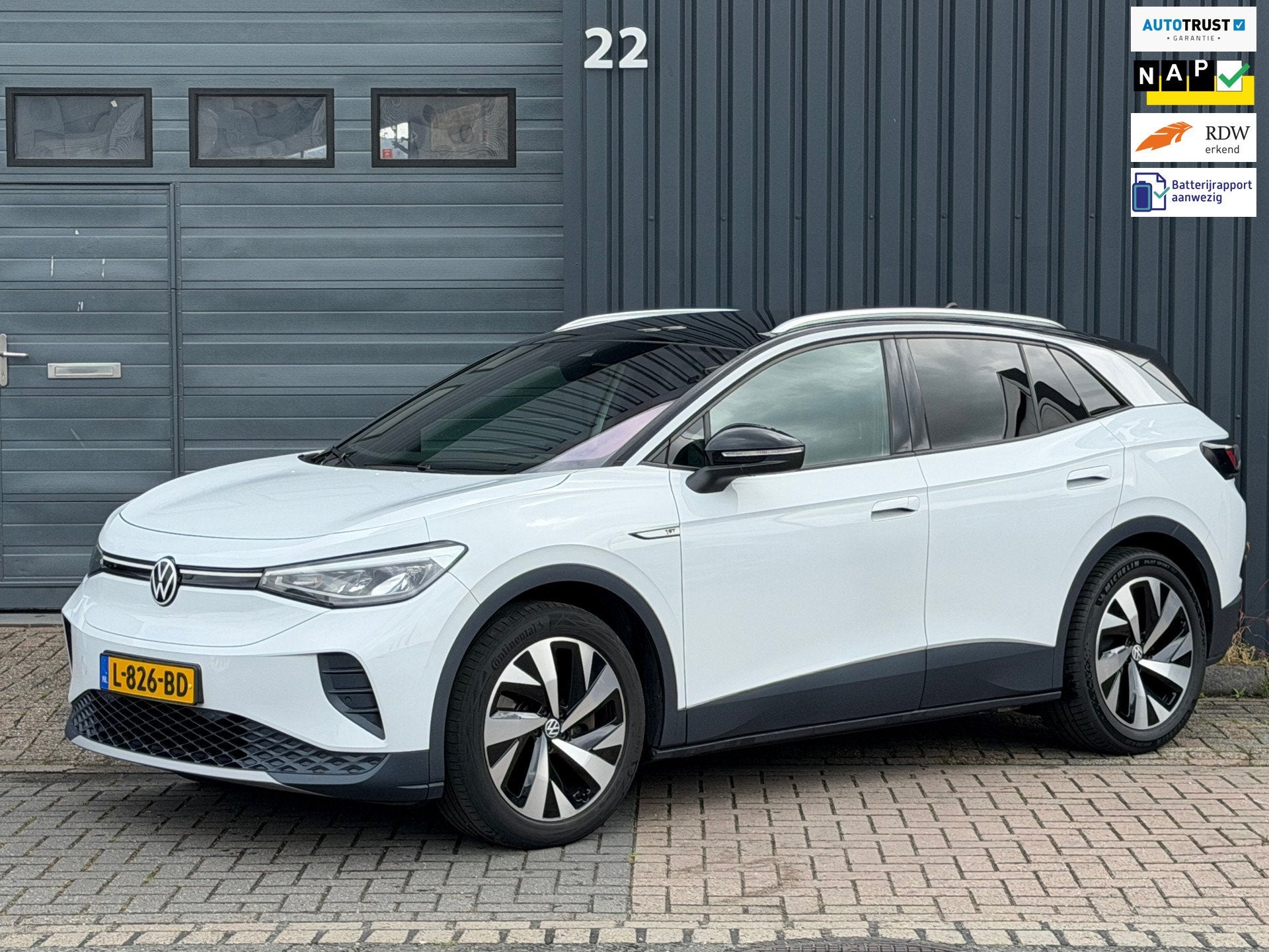 Volkswagen ID.4 77 kWh|Soh 90%|Warmtepomp|Cam|ACC|Trekhaak E, Auto's, Automaat, Achterwielaandrijving, Gebruikt, Automatische klimaatregeling