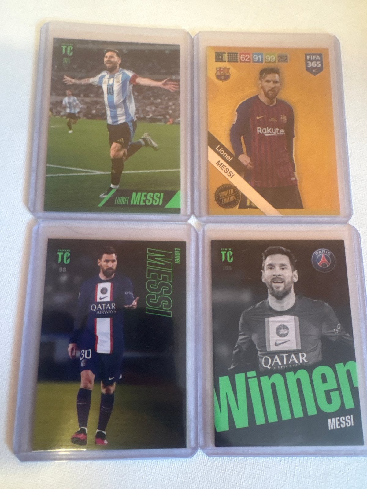 Voetbal Spelerskaarten - Messi & Ronaldo Collectie, Ophalen of Verzenden, Zo goed als nieuw, Buitenlandse clubs, Spelerskaart