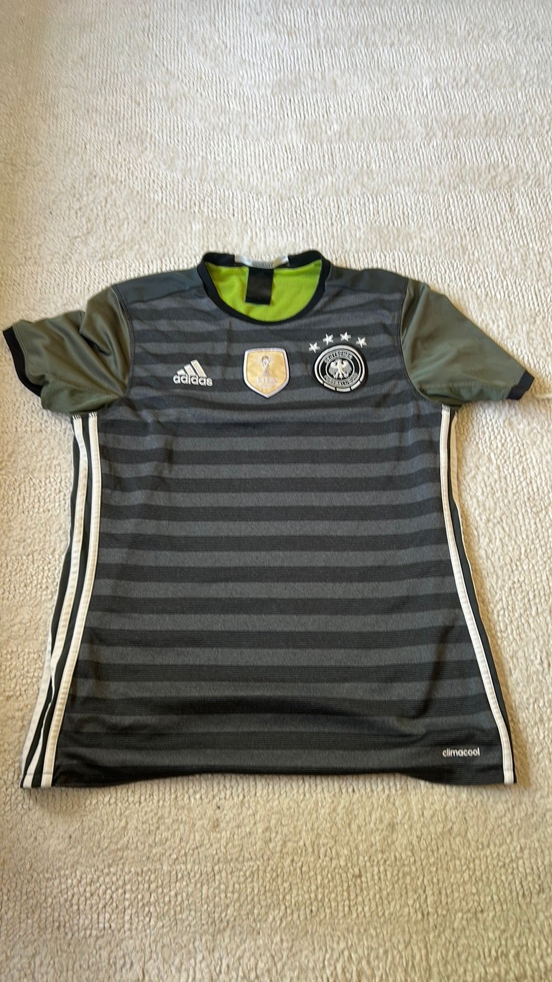 Duitsland uitshirt / trainingsshirt 2014 !!!DUBBELZIJDIG!!!, Ophalen of Verzenden, Zo goed als nieuw, Shirt