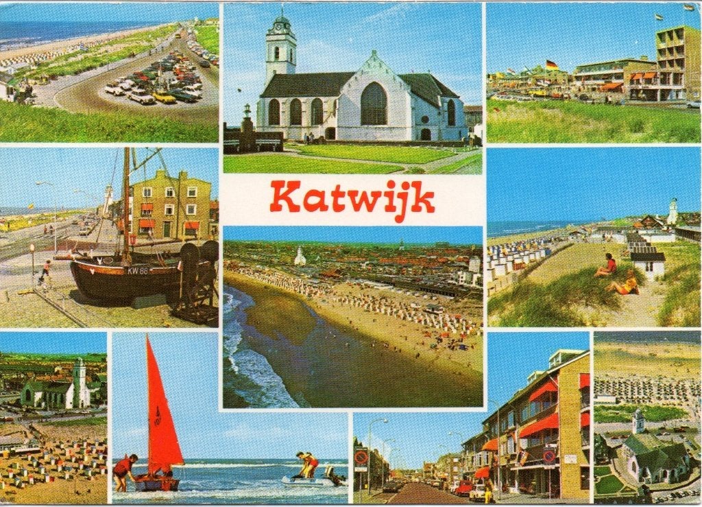 Katwijk, Ophalen of Verzenden, 1980 tot heden, Gelopen, Zuid-Holland