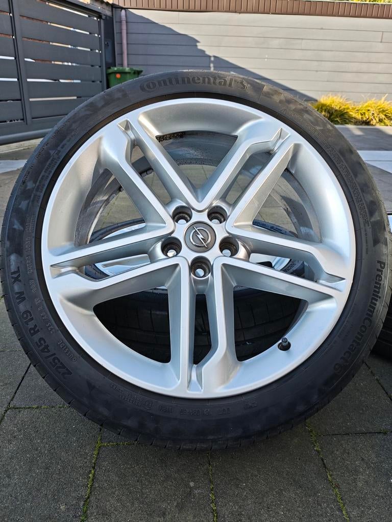 Originele Opel Mokka (X) 19 inch velgen set 5x105, 19 inch, Banden en Velgen, Ophalen of Verzenden, Zomerbanden