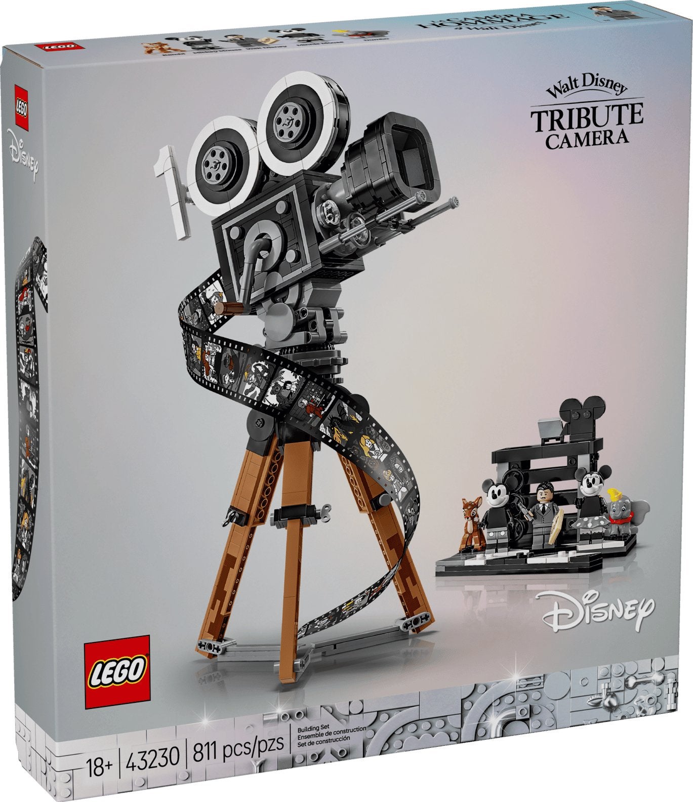 Lego 43230 Walt Disney Tribute Camera, Lego, Nieuw, Ophalen of Verzenden, Disney