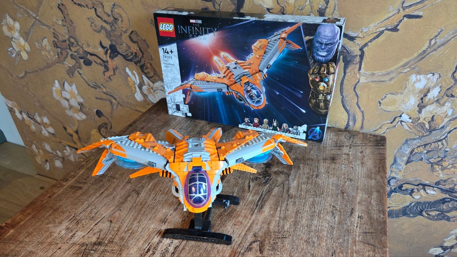 LEGO Marvel The Guardians' Ship 76193 compleet, Marvel, Lego, Inclusief accessoires, Ophalen of Verzenden