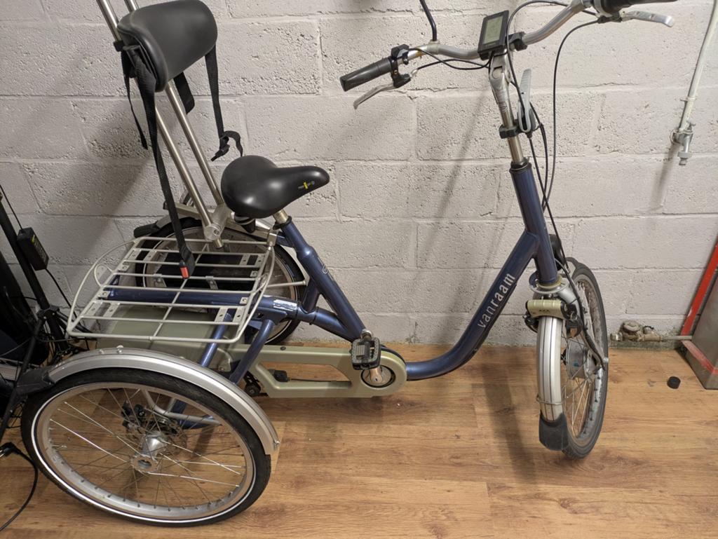 Van Raam Maxi electrische driewielerfiets, Ophalen, Gebruikt