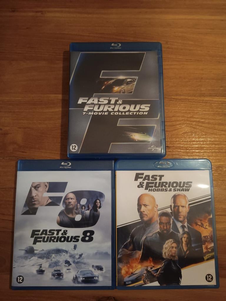 Fast & Furious 9-movie Collection - Blu-ray, Cd's en Dvd's, Blu-ray, Ophalen of Verzenden, Zo goed als nieuw, Actie
