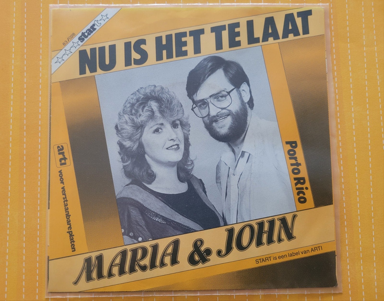 Maria & John - Nu is het te laat - Porto Rico, Ophalen, Zo goed als nieuw, Overige formaten, Levenslied of Smartlap