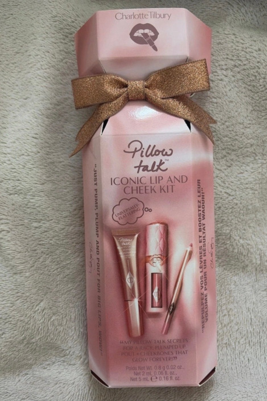 Charlotte Tilbury Pillow Talk Iconic Lip & Cheek Kit, Lippen, Nieuw, Ophalen of Verzenden, Make-up