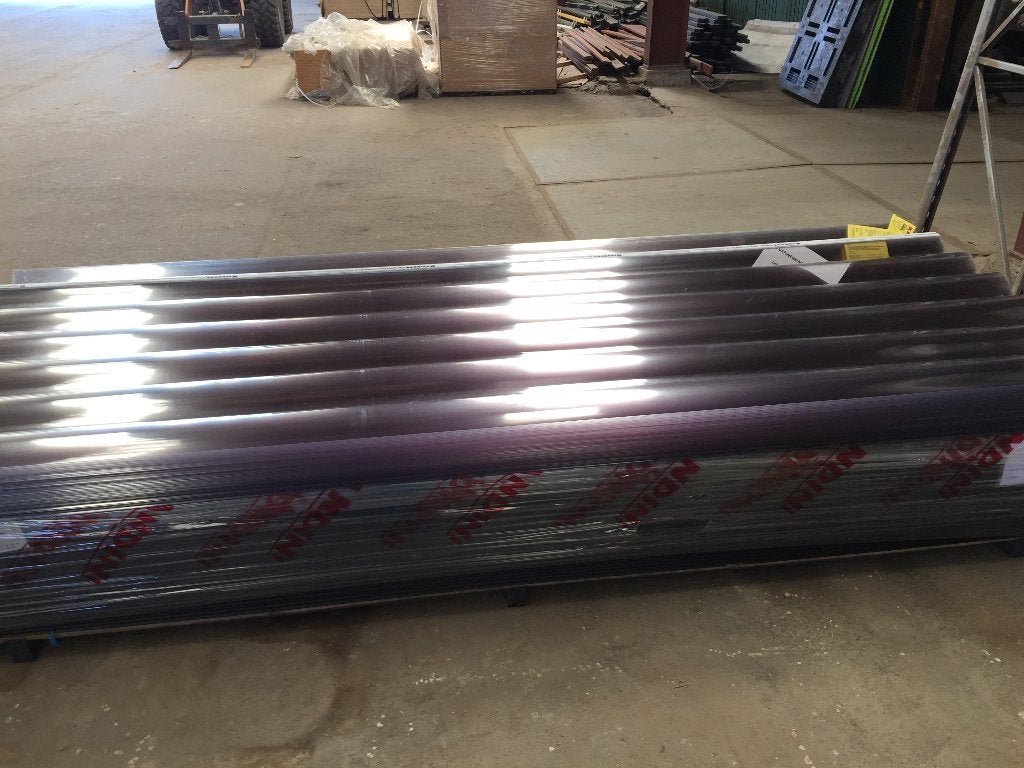 Nieuwe doorzichtige polycarbonaat golfplaten. (305cm), Ophalen, Kunststof, Overige kleuren, Nieuw