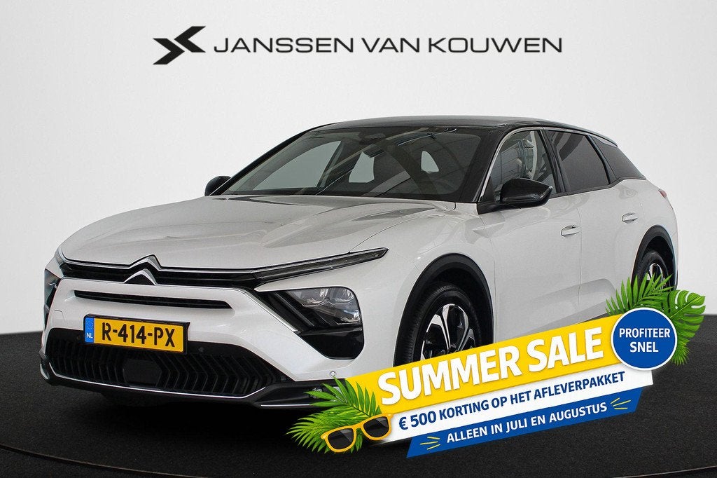 Citroen C5 X 1.6 PureTech Business Plus 180PK Leder Stoelver, Auto's, Citroën, 1442 kg, 15 km/l, Gebruikt, 4 cilinders