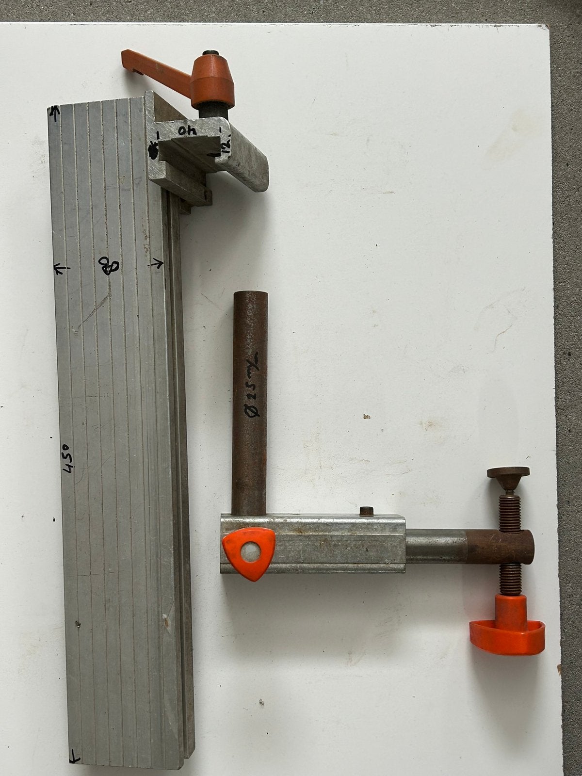 Machineklemmen, Ophalen, Gebruikt