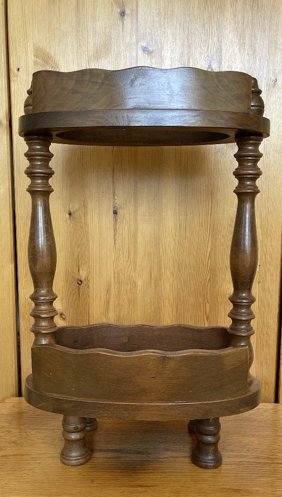 Beautiful vintage wooden umbrella stand (paraplubak), Ophalen of Verzenden, Gebruikt, Hout