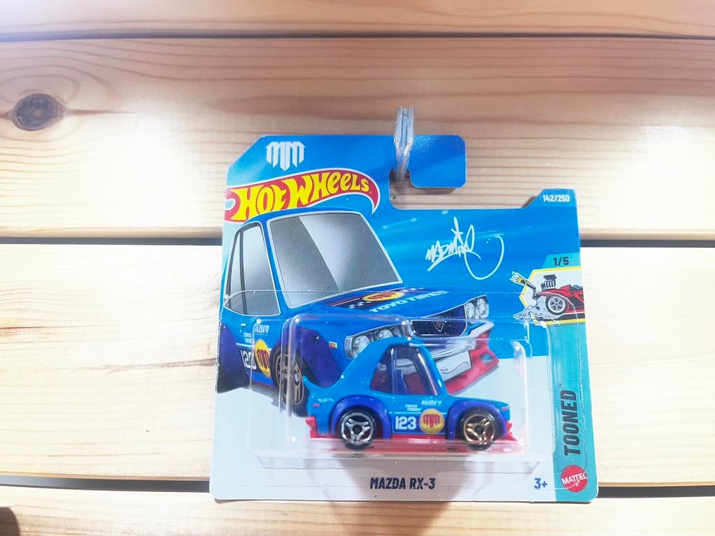 Mazda RX-3 hotwheels, Ophalen of Verzenden, Zo goed als nieuw, Auto